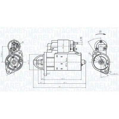 Startér MAGNETI MARELLI 063721172010