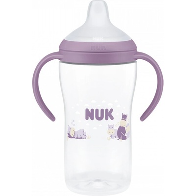 NUK Lahvička na učení Perfect Match 260 ml Hippo