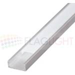  Алуминиев профил 3м за led лента (тесен) (1403)