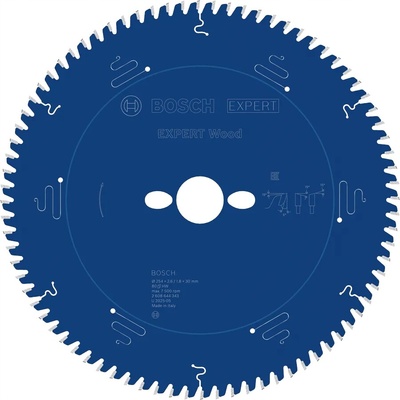 Bosch profi 2608644343 Pilový kotouč Expert for Wood 254x2,6(1,8)x30mm, 80ATB – Zbozi.Blesk.cz