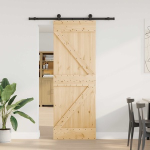 vidaXL Преплъзваща се врата NARVIK 70 x 210 см (152, 5 см) (3445215)