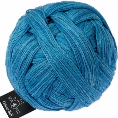 Schoppel Wolle Cotton ball 2556 Aqua Shadow