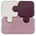 Melii Кутия за храна Melii Luxe - Puzzle, 850 ml, розов (ML40021)