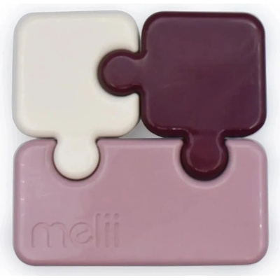 Melii Кутия за храна Melii Luxe - Puzzle, 850 ml, розов (ML40021)