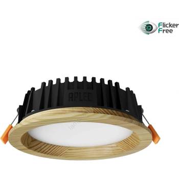 APLED - LED Лампа RONDO WOODLINE LED/6W/230V 4000K Ø 15 см бор масивнo дървo (AP0181)