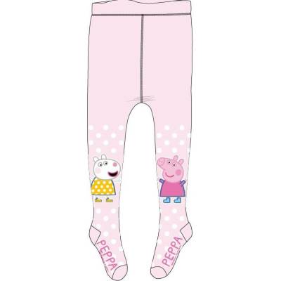 Peppa Pig Dětské punčocháče světle růžová