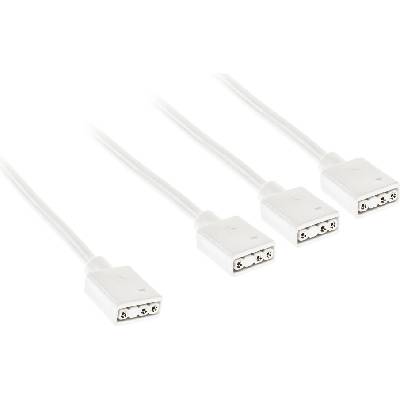 Kolink Кабел Kolink ARGB 1-3 Сплитер - 30 cm Бял (ZUAD-1628)