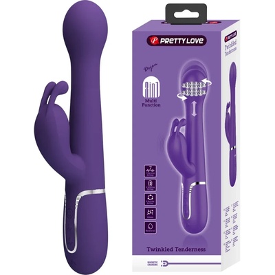 G-SPOT вибратор с ротация и тласъци, 22, 6см. - Pretty Love Dejon 1 (DEBRA01850)