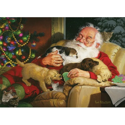 Cobble Hill - Puzzle Santa's Quiet Time - 1 000 piese