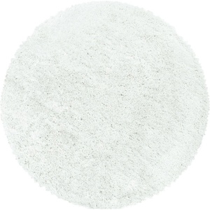 Ayyildiz Бял кръгъл килим ø 120 cm Fluffy - Ayyildiz Carpets (FLUFFY1201203500WHITE)