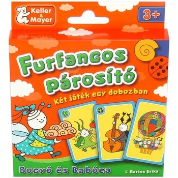 Keller&Mayer Бобо и Дуди: Намери двойката карти игра с инструкции на унгарски език (713229)