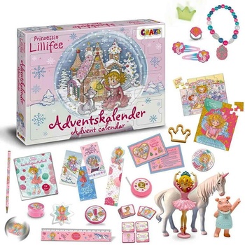 CRAZE Adventný kalendár Princezná Lillifee figúrky bižutéria a doplnky