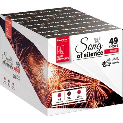 Triplex Ohňostroj SONG OF SILENCE baterie 49 ran TXB551