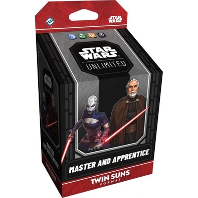 Fantasy Flight Games Star Wars: Unlimited - Twin Suns Deck Master and Apprentice (SWHA004EN)