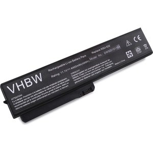 Fujitsu Fujitsu, 6 клетки, 10.8V, 4400mAh, Заместител (SQU-522)