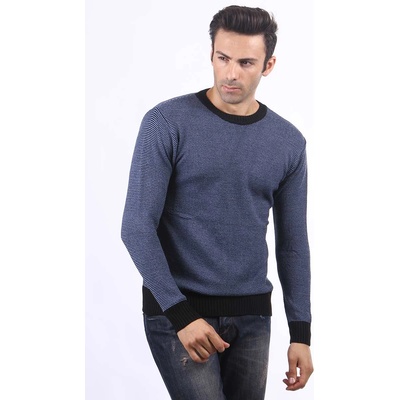 Base Мъжка Блуза Черна 8702 (52135_Тъмно син)