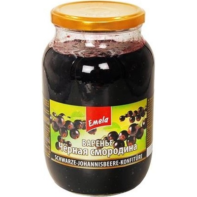 Emelja Zavařenina z černého rybízu 1,2 kg