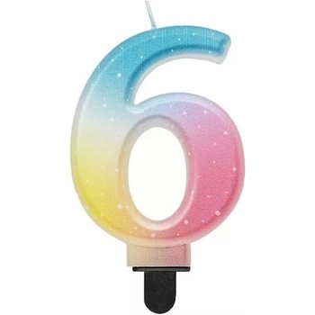 Godan Красота и чар: Цифрова свещ, пастелен дъга - 6 (sf-opa6)