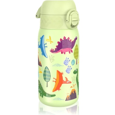 Ion8 Leak Proof неръждаема бутилка за вода за деца Dinosaurs 400ml