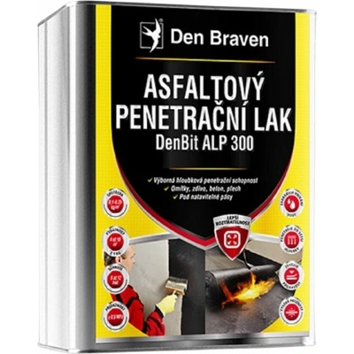 Den Braven Asfaltový penetrák DenBit ALP300, 9kg, kanister