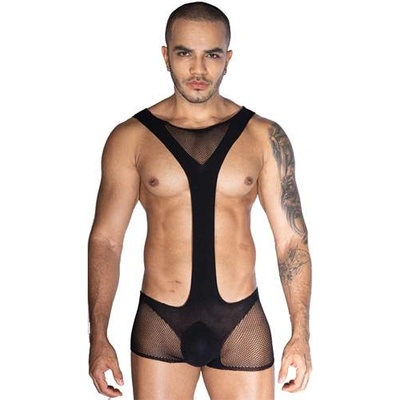 Секси мъжки мрежесто боди - бельо "korg black" Универсален размер
