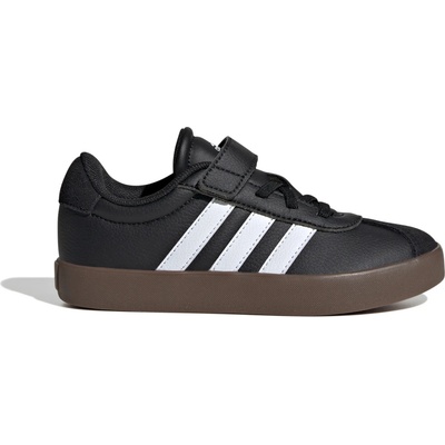 adidas Детски маратонки adidas Kid's VL Court 3.0 EL Sneakers - Core Black / Ftwr White / Core Black - размер 29 (EU) (702-3741-0213)