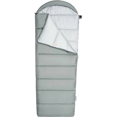 Naturehike pratelný spacák MS300 s kapucí šedý levý