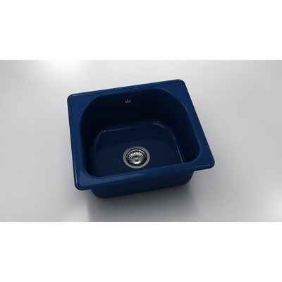 FAT Mивка Classic 207, Polymer marble, 10 Син гранит, с включен сифон