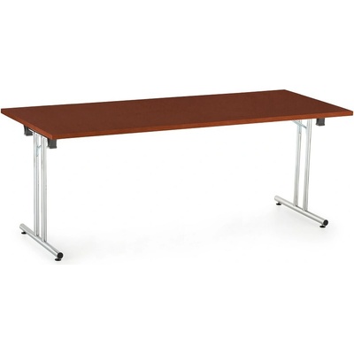 Lenza Skládací stůl Impress 180 x 80 cm, tmavý ořech