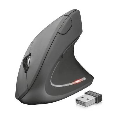 Trust Verto Wireless Ergonomic Mouse, black, 22879