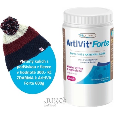 Vitar Veterinae ArtiVit Forte sypká zmes 600 g
