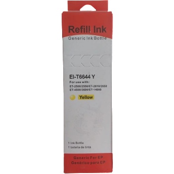 Compatible БУТИЛКА УНИВЕРСАЛНО МАСТИЛО ЗА EPSON ЕТ 2500/2550/2610/2650/3600/4500/14000 - Ink Bottle - Yellow - /664/ - PN EI-T6644 - NEOMAX (EI-T6644)