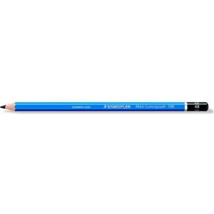 STAEDTLER Графитен молив, 4B, шестоъгълен, STAEDTLER "Mars Lumograph 100" 100-4B (100-4B)