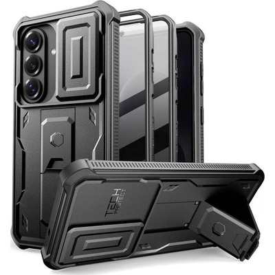 Tech-Protect Противоударен Калъф 360 за Samsung S26, Tech-Protect Kevlar Cam+ 2-Set Case, Черен (5906302352395)