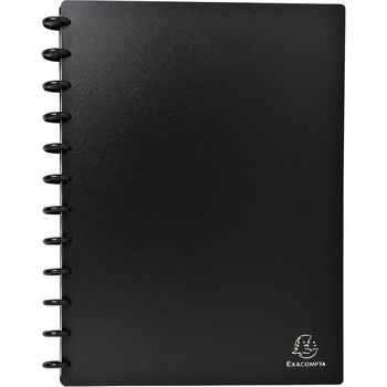 Exacompta Визитник, A4, PP, за 196 визитки, черен (1070320022)