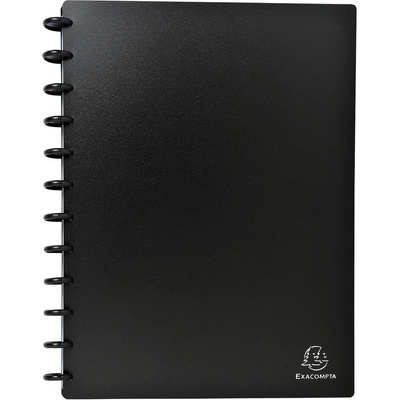 Exacompta Визитник, A4, PP, за 196 визитки, черен (1070320022)