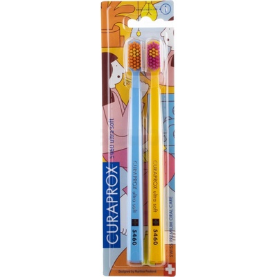 Curaprox CS 5460 Kúpeľňová Edícia ultrasoft 2 ks