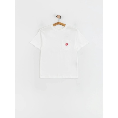 Carhartt WIP Pocket Heart white/red