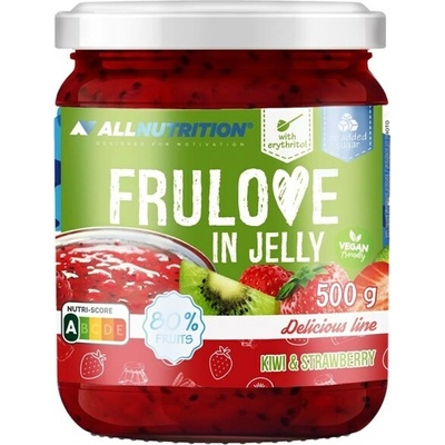 ALLNUTRITION FRULOVE In Jelly Kiwi & Strawberry Kivi a jahoda 500g