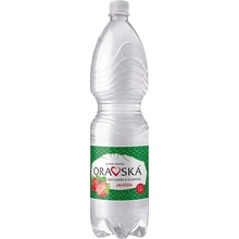 Oravská jahodova jemne perlivá bez cukru a sladidiel 1,5 l