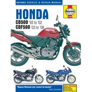 Honda CB500 & CBF500 (93 - 08) | Haynes Publishing (ISBN: 9781785210013)