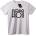NOONEBRAND Тениска Apollo стилизирана - S, White