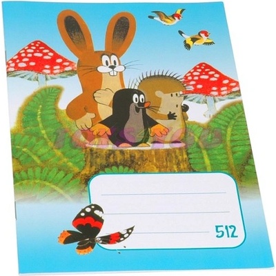 BOBO Sešit školní 512 Krtek