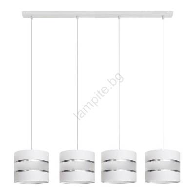 Висящ полилей HELEN 4xE27/15W/230V бял (HE1192)