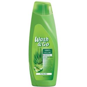 Wash&Go шампоан за коса, Алое, 400мл
