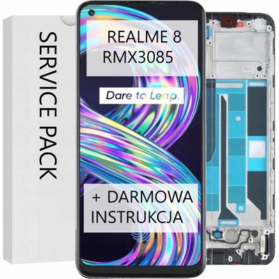 LCD Displej + Rám Realme 8