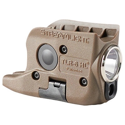 Streamlight TLR 6 HL 300 lm červený laser Glock 42/43
