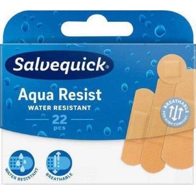 Salvequick Aquaresist náplaste 22 ks
