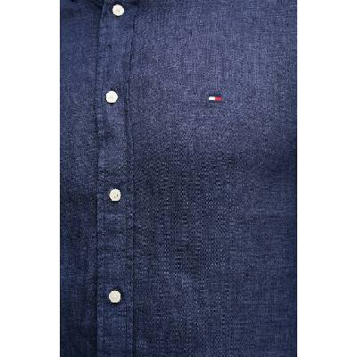 Tommy Hilfiger риза мъжка от лен (MW0MW41530)