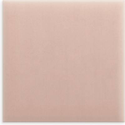 Čalouněný nástěnný panel Magic Velvet pudrově růžový 50x50 cm čtvercový